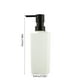 thumbnail image 3 of Dispensador de jabón de vidrio recargable 350ml con bomba | Contenedor para loción en baño y cocina | Jabón líquido, champú y gel de ducha | Vidrio transparente duradero con diseño antideslizante, 3 of 6