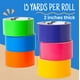 thumbnail image 2 of Cinta adhesiva Craftzilla, color arcoíris, 6 rollos, 15 m x 5 cm, 2 of 9