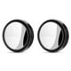 thumbnail image 1 of Car Mirror Glass 2Pcs 360 Degree Adjustable Blind Spot Mirror Convex Rearview Mirror WideAngle Frame Heated Black, 1 of 5