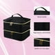 thumbnail image 5 of Bolsa de almacenamiento de esmalte de uñas, almacenamiento de aceites, productos para uñas, lámpara de horneado, 30 botellas, caja de almacenamiento portátil, bolso de maquillaje, cosméticos, esmalte, 5 of 9