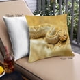 thumbnail image 1 of Ahgly Company Animals Snake Outdoor Throw Pillow, 18 inch by 18 inch, 1 of 6