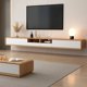 thumbnail image 3 of Lowboard Retro Tv Table Mobile Mount Rack Console Cabinet Tv Stand White Living Room Bench Suporte Para Tv Living Room Furniture My Lux Decor Round, 3 of 15