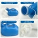 thumbnail image 4 of Urinario nocturno para adultos de gran capacidad de 2 l con manguera y control de olores. Recolector de orina para pacientes postrados en cama. Urinario de plástico unisex a prueba de fugas., 4 of 6
