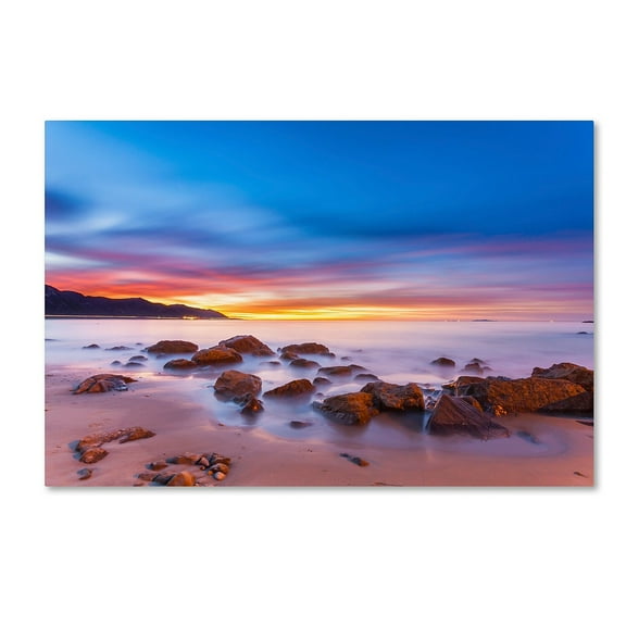 Trademark Fine Art Chris Moyer 'Mussel Shoals Morning' 12 x 19 (ALI0764-C1219GG)