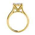 thumbnail image 4 of Aonejewelry 0.30 Ct. Whimsical Look Diamond Engagement Ring 10K Yellow Gold, 4 of 4