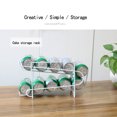 thumbnail image 4 of Cans Rolling Holder Double Layer Cans Storage Racks Cans Rolling Holder Refrigerator Beverage Rack, 4 of 8