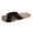 Black, variant on Stylish Women'S Platform Slippers Summer Fashion Womens Casual Shoes Folded Leather Boho Rhinestone Flip Flops Flat Slippers Women's Slide Crochet Slip On Sandals Summer Open Toe Shoes