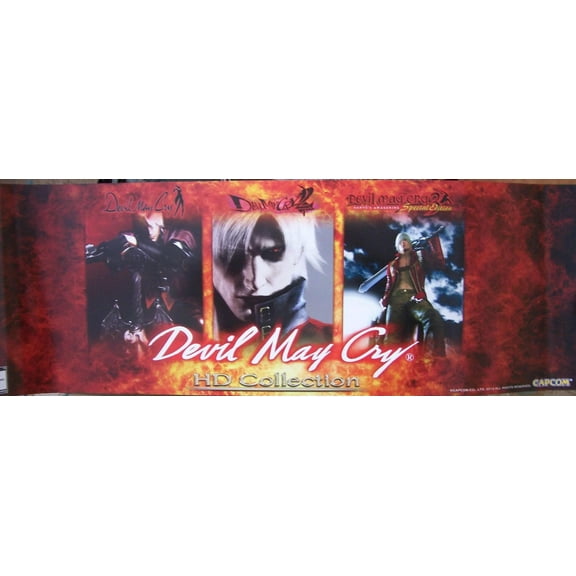 Devil May Cry video game Capcom 10x30 2012 Wondercon poster