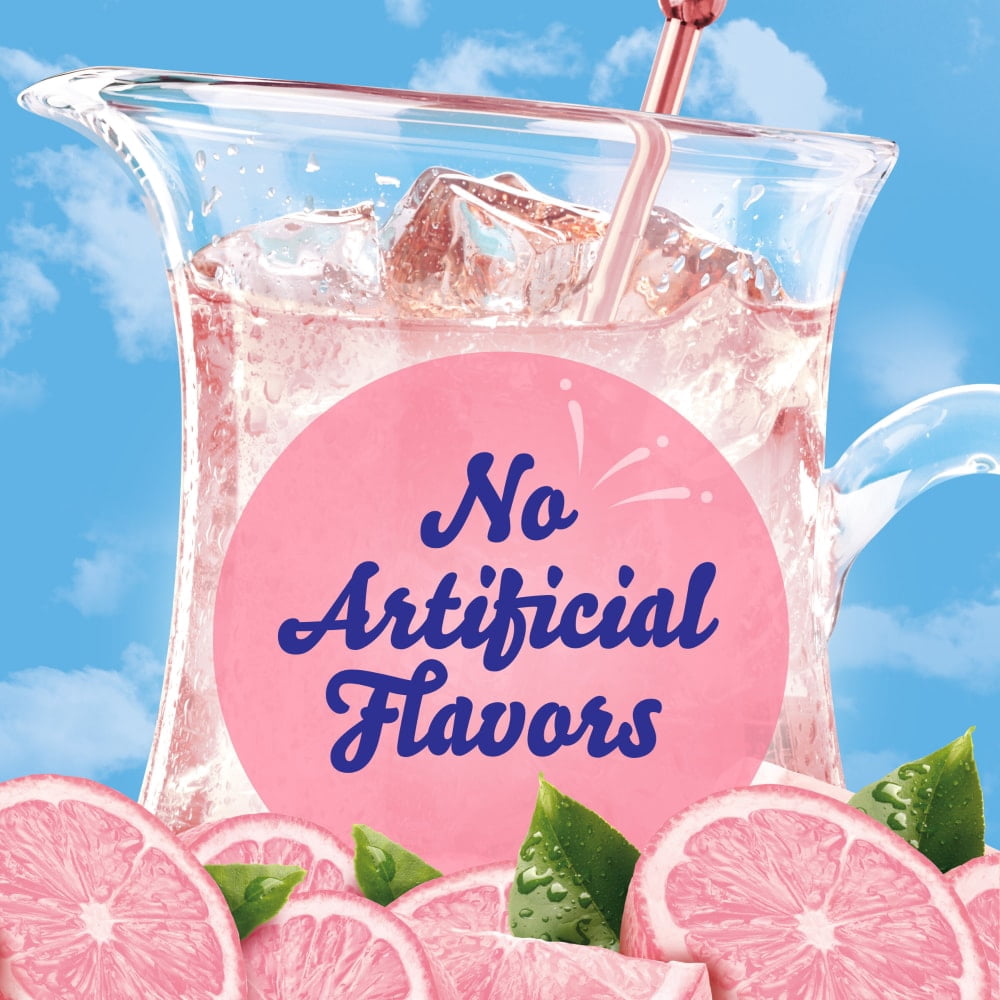 Crystal Light Zero Sugar Pink Lemonade Drink Mix Packets 6 ct - 5 Pack