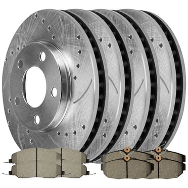 AutoShack Brake Kit Replacement for 2012-2016 Subaru Impreza 2.0L AWD