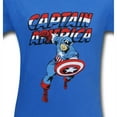thumbnail image 2 of Captain America Jack Kirby Running T-Shirt-2XLarge, 2 of 4
