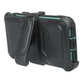 thumbnail image 4 of Apple iPhone 11 Pro Max Case, Built-in [Screen Protector] Heavy Duty Rugged Holster Armor Cover [Belt Clip][Kickstand] Teal, 4 of 4