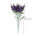 thumbnail image 2 of Clearance! Flower Artificial Flowers Flower Artificial Faux Flowers Bouquet Simulation Flower，Lavender Simulation Flower, 2 of 7