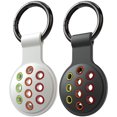 thumbnail image 1 of WILLED Case for AirTag with Keychain Ring, Protective Silicone Holder Tracker Cover with Keyring Compatible with Apple New Air Tag 2021 for Pets, Keys, Luggage, Backpacks, 2 Pack, 1 of 7