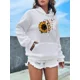 thumbnail image 4 of Sudadera Larga Con Capucha Para Mujer De Estilo Casual, 4 of 8