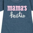 thumbnail image 3 of Instant Message - Bestie Mama - Toddler & Youth Girls Fleece Dress, 3 of 6