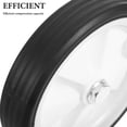 thumbnail image 2 of 2 Pcs Roue de Remplacement pour Compresseur d'Air Universel Installation Facile Haute Efficacité Roulettes de Compresseur pour Usage Industriel, 2 of 9