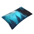 Animal art painting Waist pillow case Decorative large pillow case with