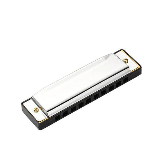 Yeacher 10 Holes Children Harmonica Stainless Steel Chromatics Harmonica Mouth Organ Harp