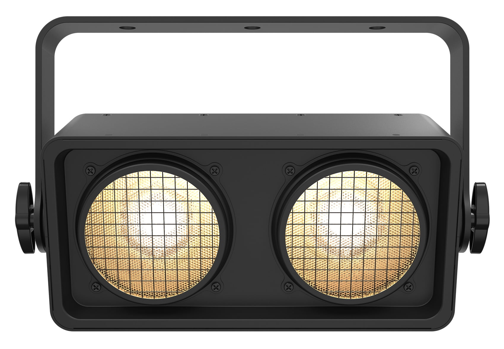 2 Chauvet Shocker 2 Dual Zone Dance Floor DMX COB LED Blinder Stage Lights+Hazer