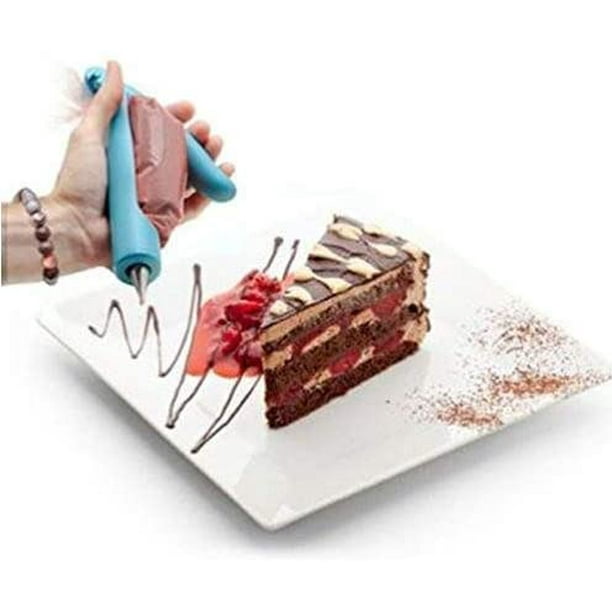 Kit d'outils de stylo de décoration de gâteau sac à pâtisserie bricolage  Kit d'outils de déco de gâteau Kit de pâtisserie glaçage stylo Kit de  tuyauterie sacs (bleu) 