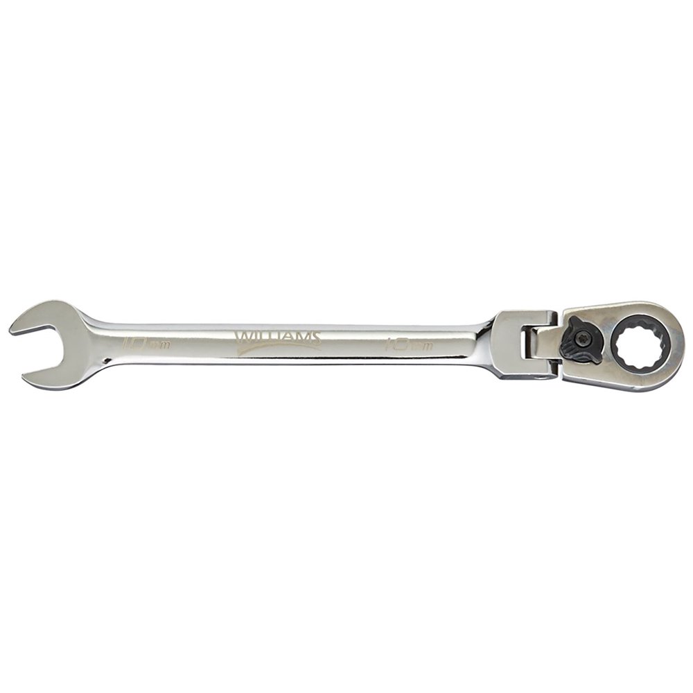 1210MRCF 10mm Flex Head Reversible Ratcheting Comb Wrench , 12 Point