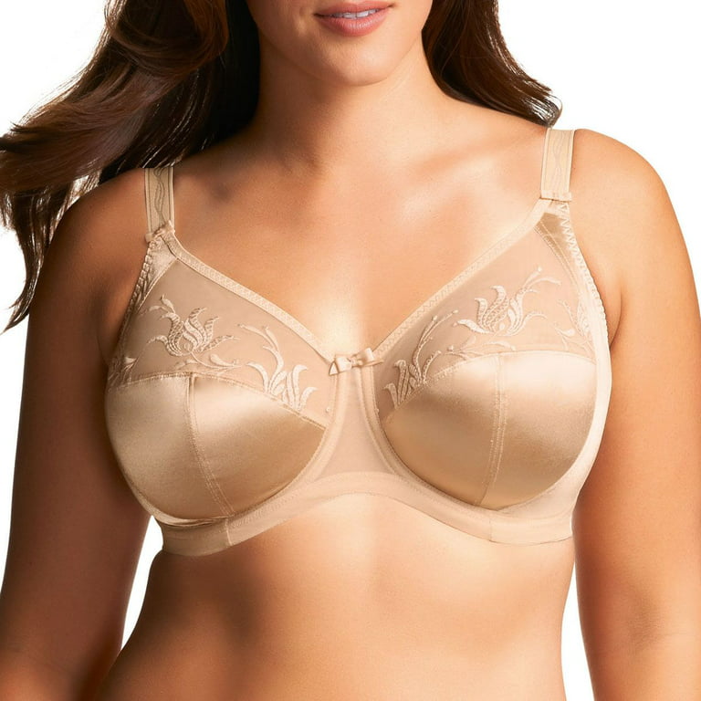 New Elomi Lingerie Caitlyn Underwire Side Support Bra EL8030 Pearl Various  Sizes 