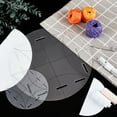 thumbnail image 5 of 1bag 2pcs 2 style Acrylic Quilting Rulers Round Templates Transparent Patchwork Sewing Cutting Craft Ruler Tools with Hole Clear 12.5~25.5x0.2cm Hole: 3~5x18~35mm 1pc/style, 5 of 8