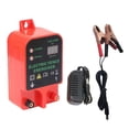 thumbnail image 2 of Valla electrónica de 10 km, enchufe de la UE con conector de Clip de alimentación de batería, controlador de Xsd-260B de alarma de alto decibelio Fernando Cerca eléctrica, 2 of 8