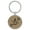 Light Brown, variant on Coffee is my Spirit Animal Red Laser Engraved Leatherette Keychain Backpack Pull - 1.5 x 3 Inches