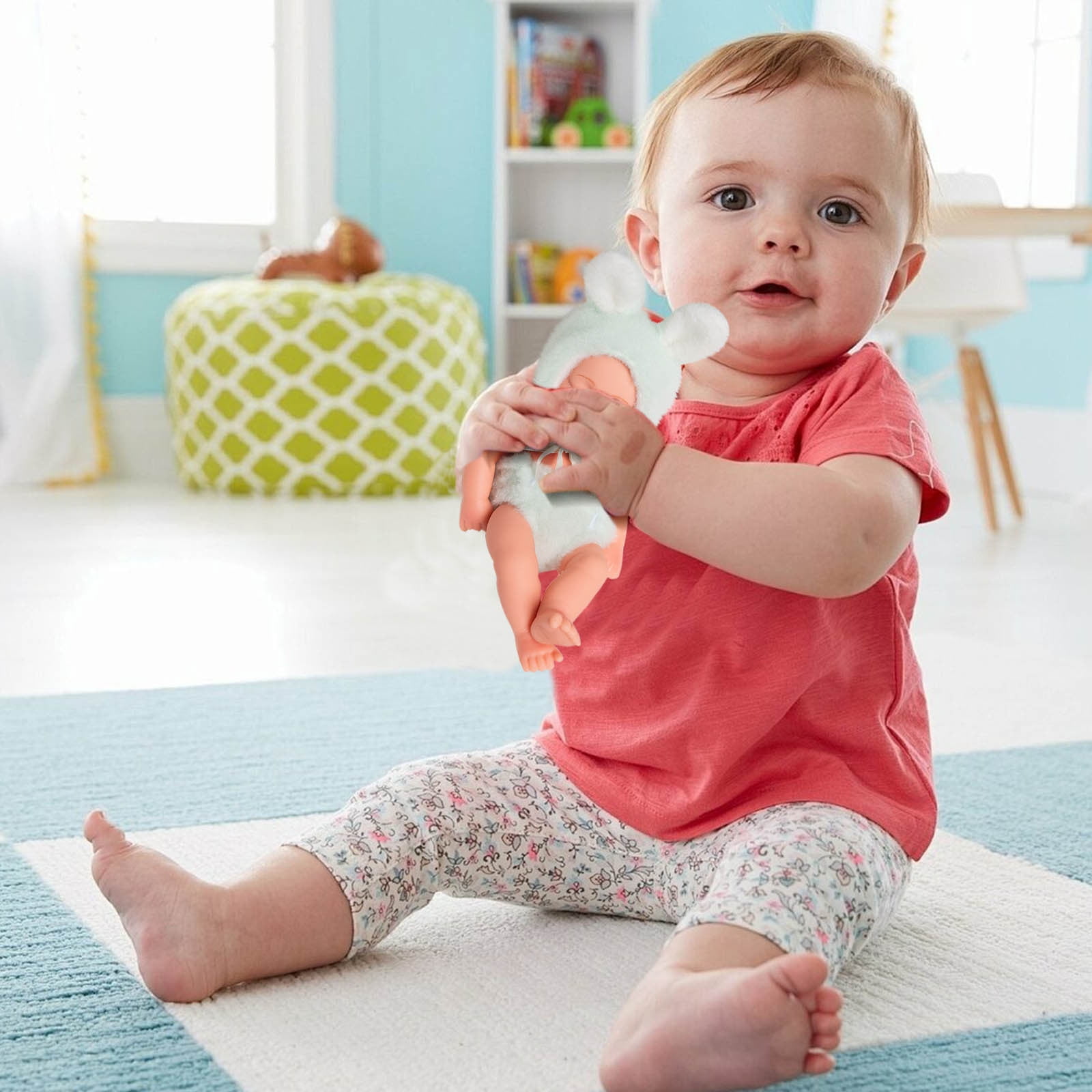 Pinky Lifelike Reborn Baby Dolls 24 Inch 60CM Baby Soft Body Realistic Newborn Baby Dolls African American Black Real Life Baby Dolls Cloth Body Doll : Pinky Reborn 28inch Lifelike Reborn Toddler Girl Doll