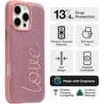 thumbnail image 2 of ZAGG London Snap Case for iPhone 16 Pro Max Glow in the Dark Maze Design, 2 of 9