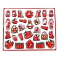 thumbnail image 1 of Calendario de Adviento navideño 2021, juego de juguetes de cuenta regresiva para niñas y niños, regalo sorpresa, árbol de Navidad, decoración diferente, colgante, 1 of 7