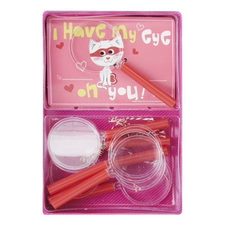 Way To Celebrate Valentine's Day Magnifying Glasses, 8 Count