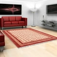 thumbnail image 2 of Casavani Living Room Mat Geometric Garden Rug,Red 10x14 feet, 2 of 6