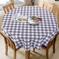 thumbnail image 4 of Yesfashion Buffalo Checkered Tablecloth, Waterproof Stain and Wrinkle Resistant Washable Fabric Table Cloth for Picnic, Kitchen and Holiday Dinner, 4 of 6