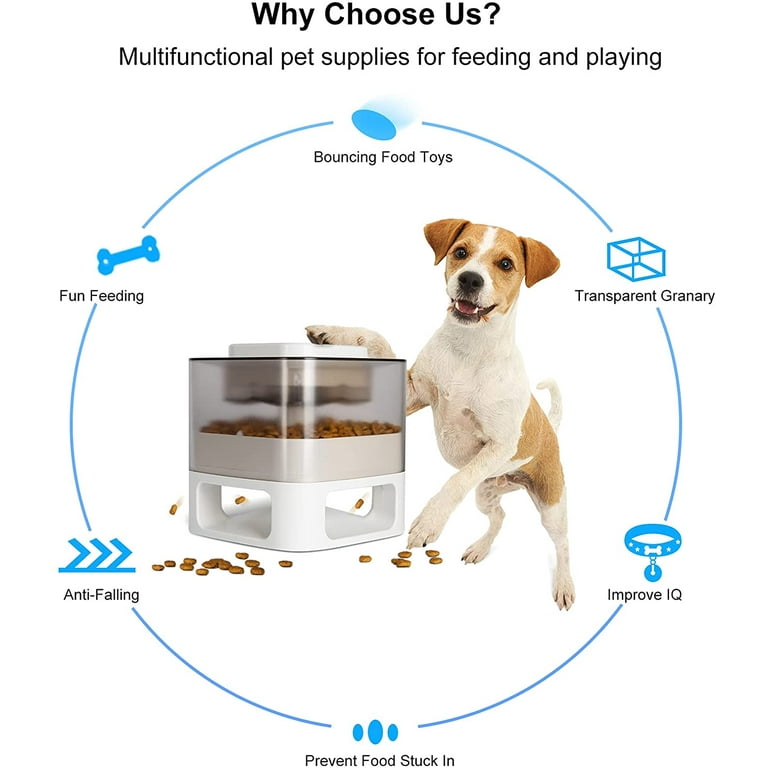 Automatic Cat Feeders, Iq Training Dog Treat Dispenser - Dog Treat Toy  Interactive Memory Training Toy, Interactive Dog Toys For Small To Large  Dogs