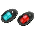 thumbnail image 2 of Marine Sailing Signal Lights, LED Navigation Lights Screw Installation IP66 Waterproof  For Ships Black, 2 of 8