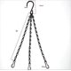 thumbnail image 3 of 4 Pack 3 Strand Hanging Basket Chain Metal Replacement Chain Hook with Hook and Clip 50cmblack, 3 of 3
