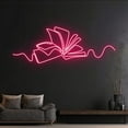 thumbnail image 3 of Handmadetneonsign Book Neon Sign, Custom Reading Books LED Light, Book Lover Neon Light, Bookish Bookworm LED Sign, Wall Décor, 3 of 5