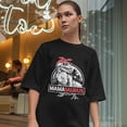thumbnail image 3 of Bella Canvas Mamasaurus T Shirt Funny Dinosaur Family Mom Gift Tee, 3 of 6