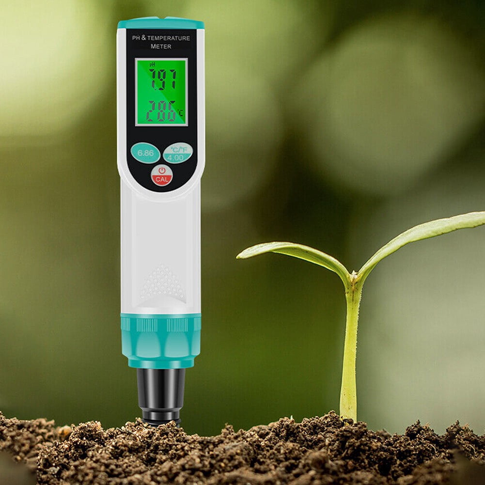Sonde Ph Testeur De PH Numérique 3 En 1 - Pour Nourriture Et Sol - Sonde Température - Calibrage Automatique Sonde Alimentaire