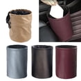 thumbnail image 3 of Silver Botes de basura impermeables para coche, cesta plegable de compresión, Mini contenedores de almacenamiento colgantes, 3 of 4