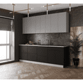 thumbnail image 4 of Kitchen Fusion Collection Black & Gray Color Base Size 8.5Ft Wide, 4 of 6