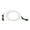 Black, variant on HGYCPP Transparent Eyeglasses Anti Slip Strap Stretchy Neck Cord Outdoor Sports Eyewear String Sunglasses Rope Band Holder