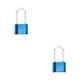 thumbnail image 1 of Scienceny Cerradura codificada antipérdida impermeable antioxidante contraseña de 4 dígitos puerta de casa portátil armario puerta almacén azul largo 2piezas, 1 of 6