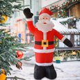 thumbnail image 3 of Peggybuy Inflatable Air Blown Up Model 2.4M Santa Claus Decor for Xmas Garden Party Decor, 3 of 9
