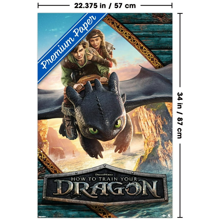 How To Train Your Dragon (2025) Flight Wall Poster, x 34