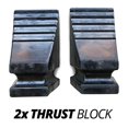 thumbnail image 2 of Zackman Scientific Wheel Alignment Tool Turn Plates, Turnable with 4 Ton Capacity, Free Transition Bridges & Thrust Blocks Inclusive (Pair), 2 of 7