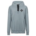thumbnail image 2 of Women's Levelwear  Gray Florida Panthers Waterfall Nightfall Pullover Hoodie, 2 of 4